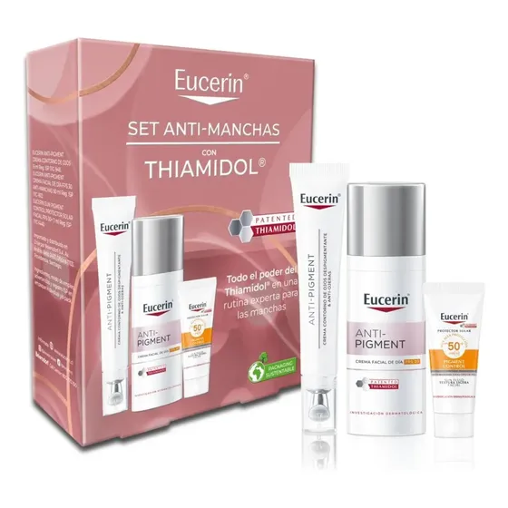 Eucerin Set Anti-pigment Rutina Anti-manchas Thiamidol Todo Tipo De Piel Día