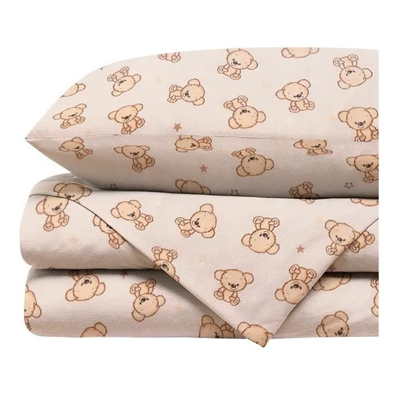 Juego De Sábanas De Camiseta Cuna Microfibra 3 Piezas