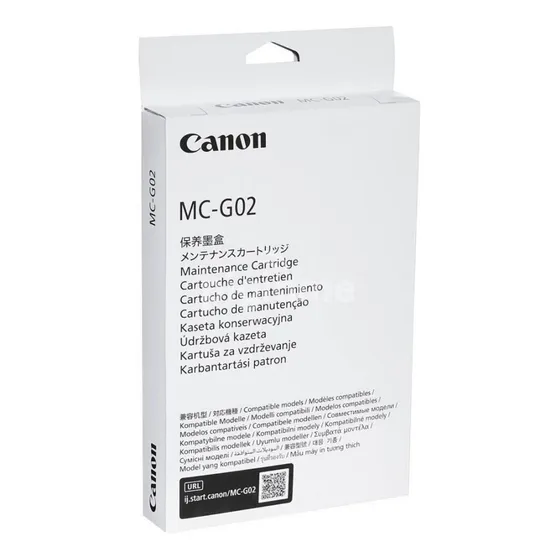 Cartucho De Mantenimiento Canon Pixma Mc G02 G2160 G3160
