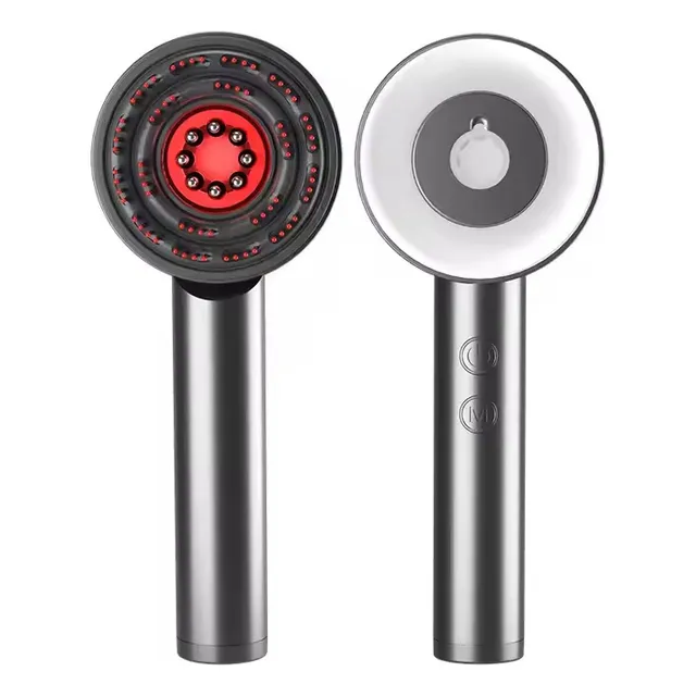 Masajeador Capilar Electronico Crecimient 3 En 1 Luz Roja