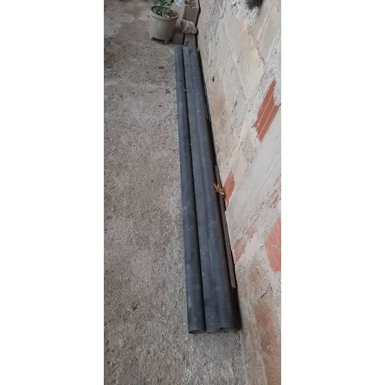 Chacaras Gandola Plataforma Tubo Redondo 2.5 Mtros De Largo
