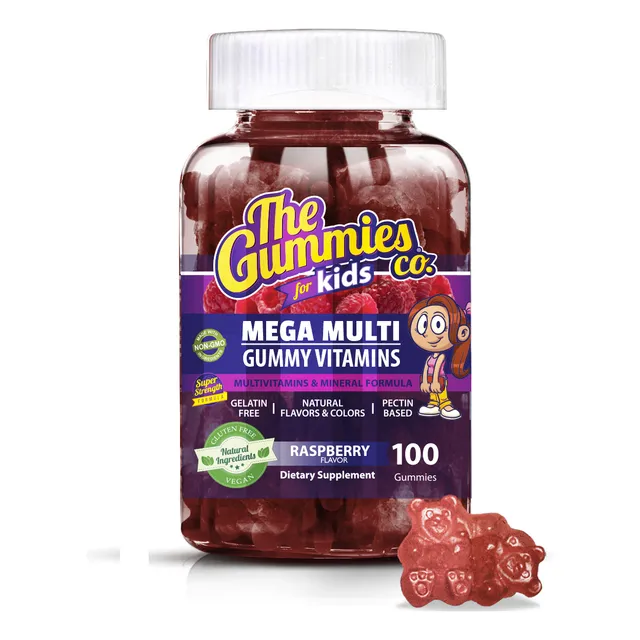 Multivitaminico Vegano Niños - Frasco X 100 Gomitas