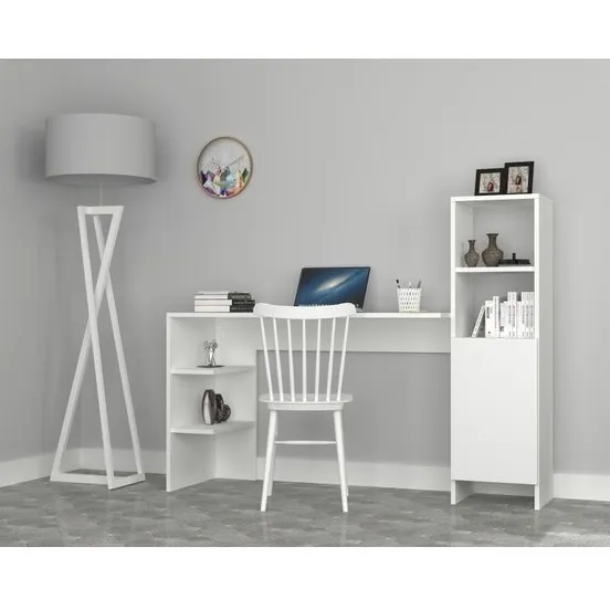 Escritorio Moderno Oficina Habita Juvenil Mesa De Pc Em-2119