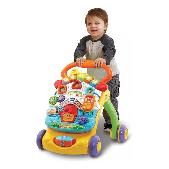Andadera Musical Vtech Bebe Infantil Camina Conmigo 2 En 1