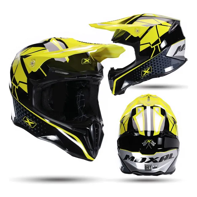 Casco Cross  Xl  Edge Moxal Pro