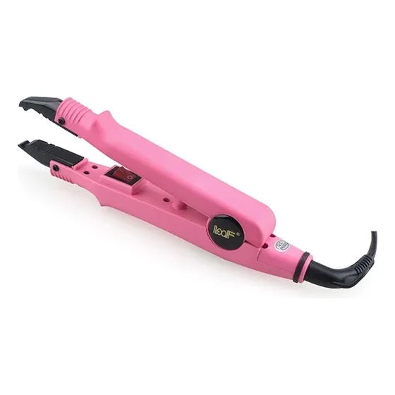 Plancha Para Extensiones Cautin Rosa