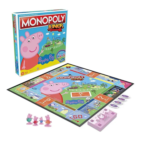 Juego De Monopoly Junior Edición Peppa Pig