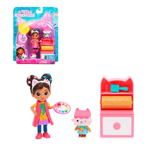 Set De Figuras Gabby Estudio Arte Gabby Dollhouse