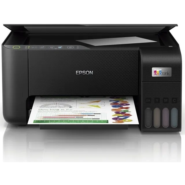 Impresora multifunción a color Epson EcoTank L3250 con wifi 220V Negro