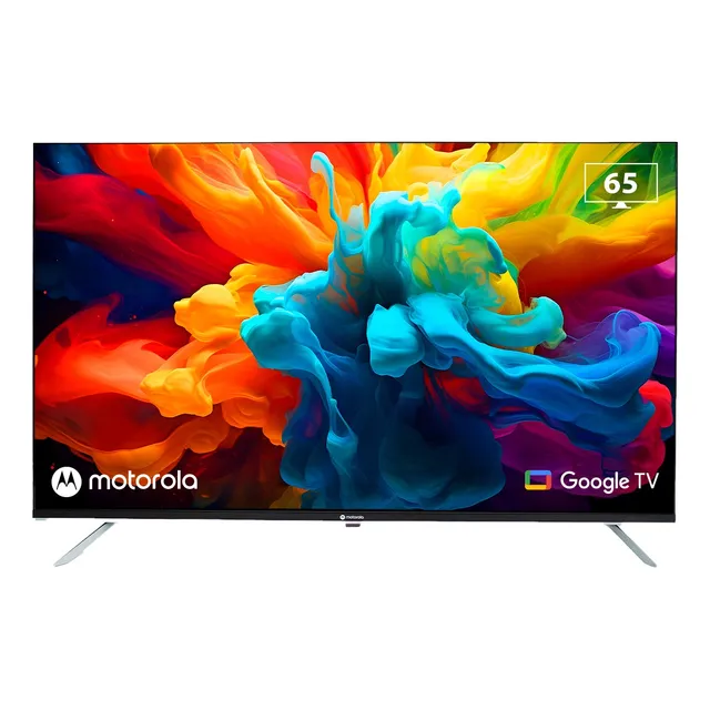 Smart Tv Pantalla 65 Pulgadas Motorola Google Tv Qled 4k