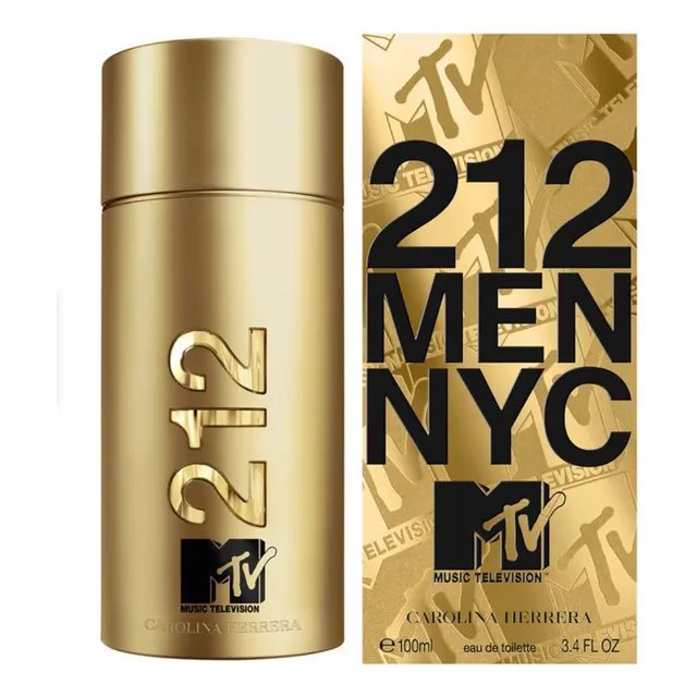 Carolina Herrera 212 Men Nyc Mtv 100 Ml