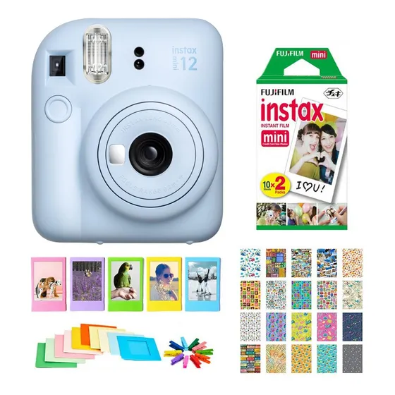 Cámara Fujifilm Instax Mini + 20 Hojas Y Accesorios!