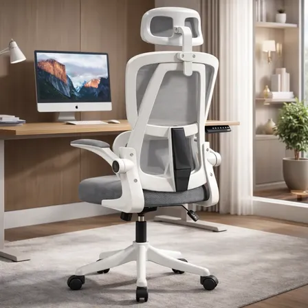 Cadeira De Escritório Ergonômica Home Office Blidshop 120kg