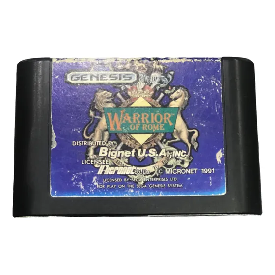 Warrior Of Rome Mega Drive