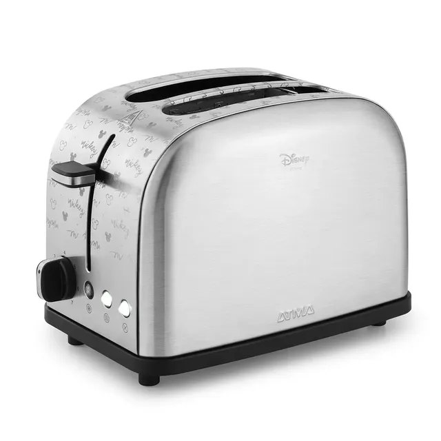 Tostadora Atma Disney Inox 2 Rebanadas Plateado