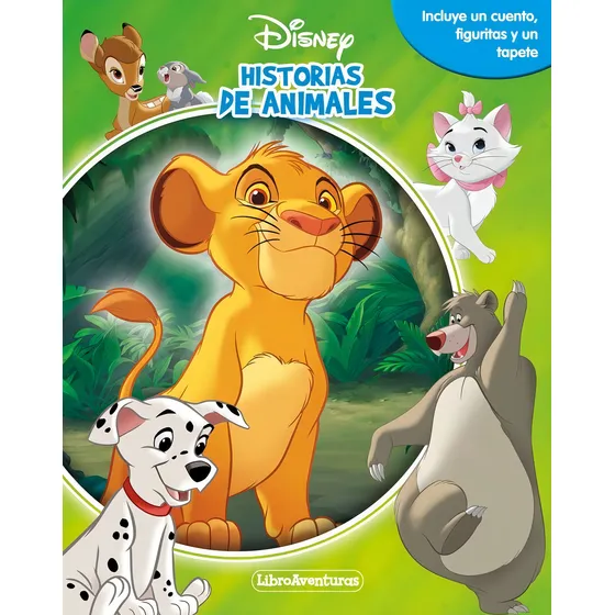 Historias De Animales. Libroaventuras, De Disney. Editorial 