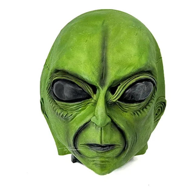 Mascara Alíen De Látex Extraterrestres Disfraces Halloween