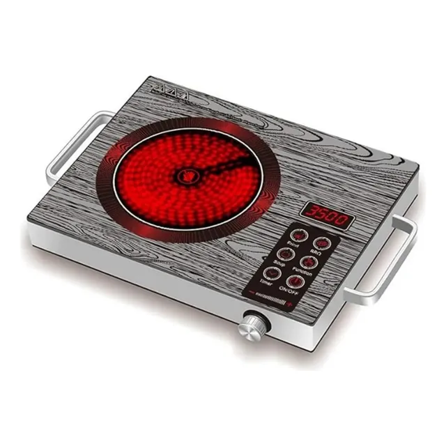 Cocina Electrica Infrarroja Digital Tope Vitroceramica 3500w