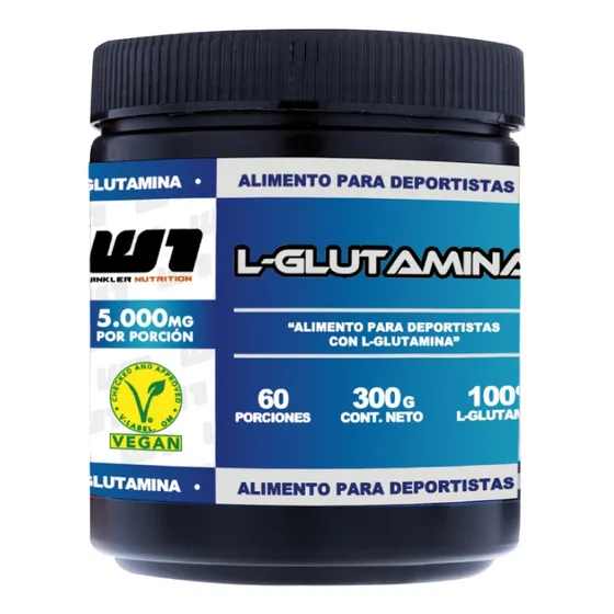 Winkler Nutrition L-glutamina 300 Grs. 60 Porciones Sabor Natural