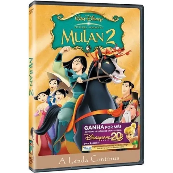 Dvd - Mulan 2 - ( 2004 ) - Lacrado