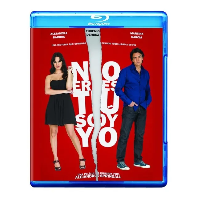 No Eres Tu Soy Yo Blu Ray + Dvd Película Nuevo