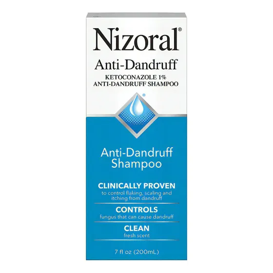 Nizoral Champú de 200 Ml con 1% Ketoconazol Batalla Contra la Caspa y para un Cabello Brillante