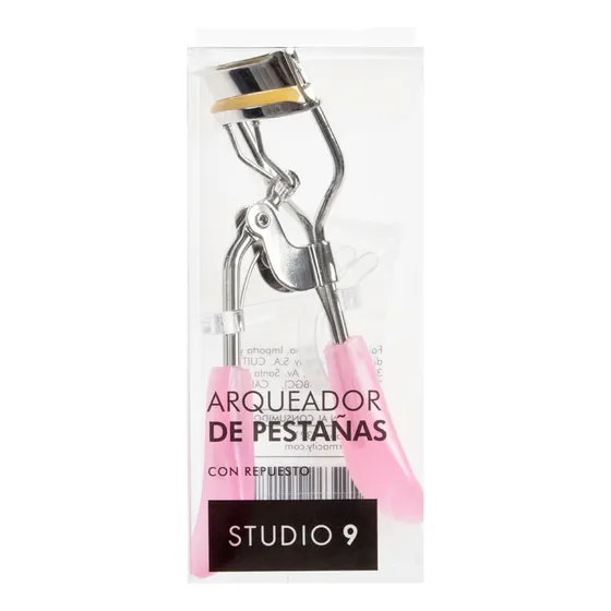 Arqueador De Pestañas Studio 9 Con Repuesto X 1 Un
