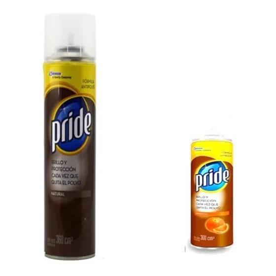 Pride Spray Limpiador Lustrador Multisuperficies 360cm3
