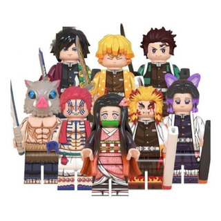 Set De Figuras Para Armar Demon Slayer Nezuko Tanjiro Set De Figuras Para Armar Demon Slayer Nezuko Tanjiro