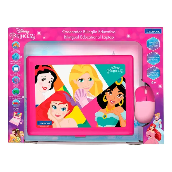 Computadora Educativa Bilingüe Digital Lexibook Princesas