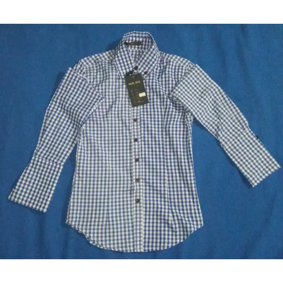 Camisa, Caballeros Adolescentes, Manga Larga, Marca Mr.cc.