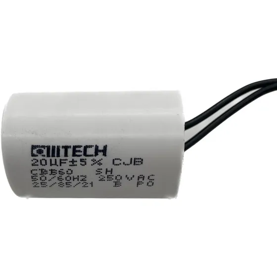Capacitor 20uf Motor Portão Eletrônico Ppa Rossi Rcg Garen