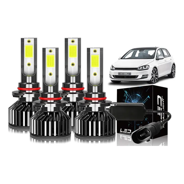 40000lm, Kit De Faros Delanteros Csp Led Canbus 9005 9006