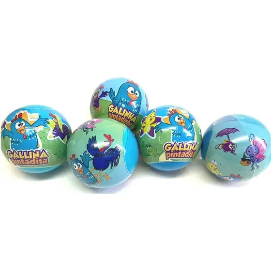 Kit 20 Bolas Surpresa - Galinha Pintadinha