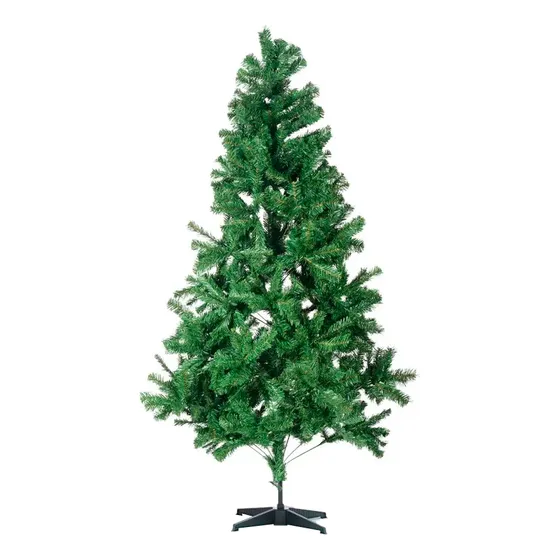 Genérica Árbol De Navidad Verde 180 Cm Pino Decoración Navideña Hogar