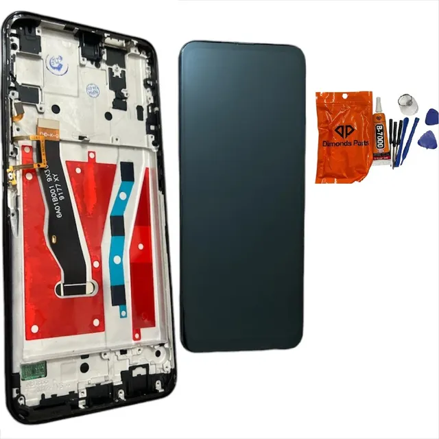 Frontal Ldc Compatível Huawei Y9 Prime Y9s + Kit Ferramenta