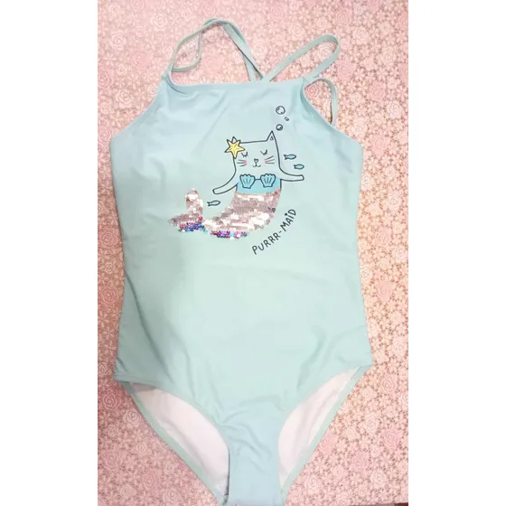 Malla Traje Baño Carters  Filtro Uv - T/14 Años -lentejuelas