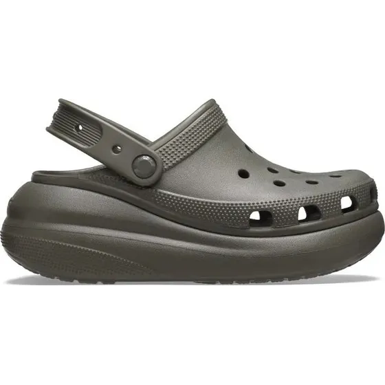 Crocs Classic Crush Clog Verde Musgo
