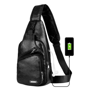 . Bolsa Deportiva Antirrobo For Hombre Con Carga Usb . Bolsa Deportiva Antirrobo For Hombre Con Carga Usb