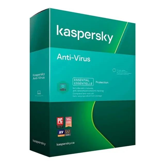 Licencia Antivirus Kaspersky 1 Año 1 Pc
