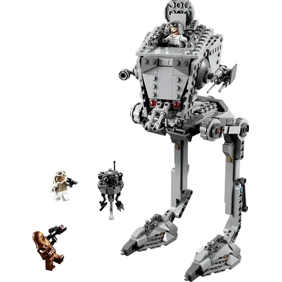Kit Construcción Figura Star Wars Bloques Armables 586 Pzs 586 Caminante At-st Con 3 Mini Figuras