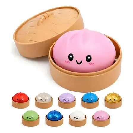 Brinquedo Antistress Bolinho Viral Tiktok Criança Squish Surpresa