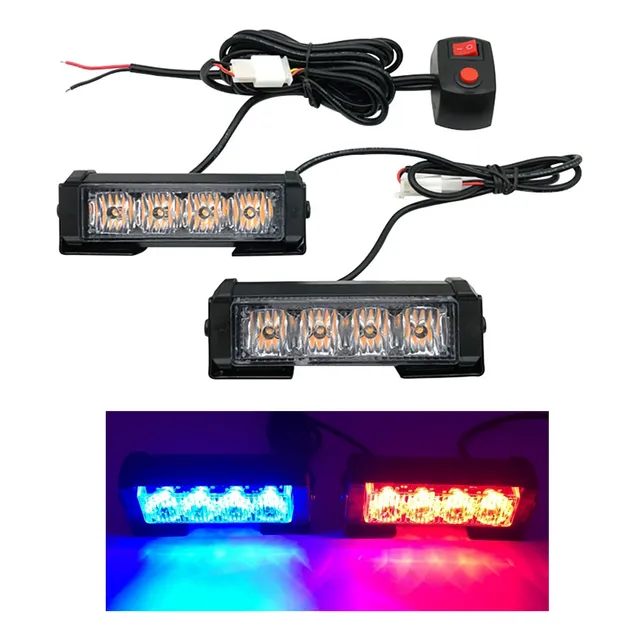 Luces Led Estroboscopica Policial 
