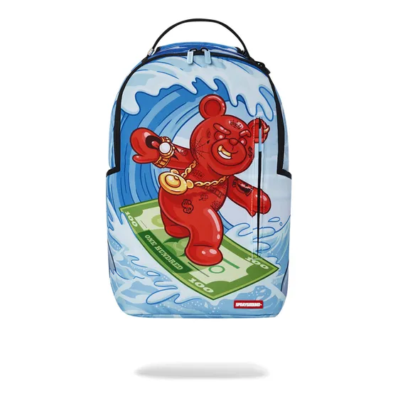 Mochila Sprayground Diablo Camokawa Wave Dlxsr 910b5676nsz Color Celeste