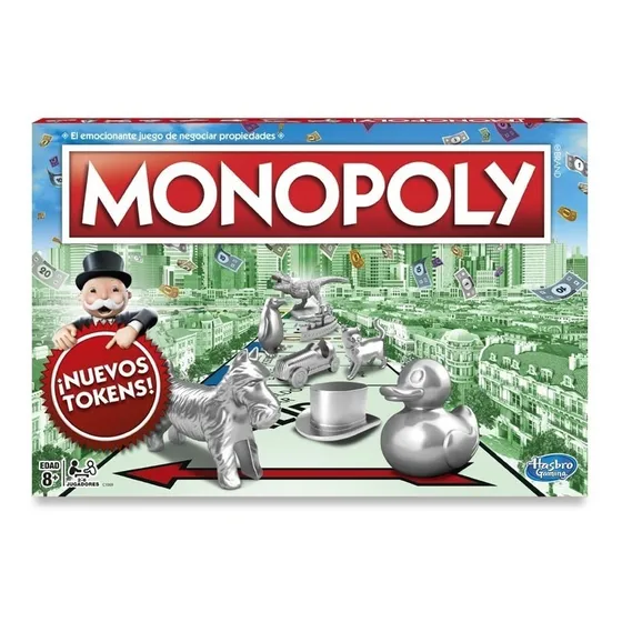 Juego De Mesa Monopoly Clásico Hasbro