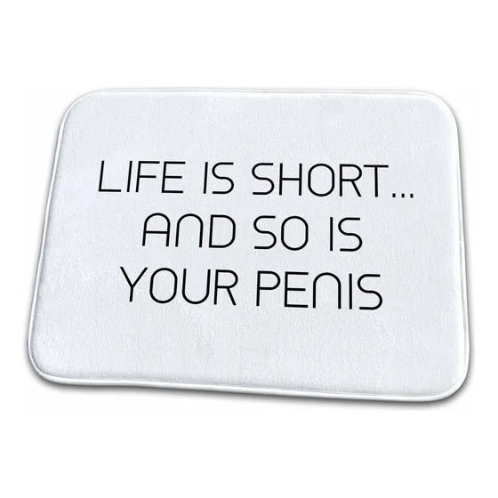 Shortand Is Your Penis Alfombra Baño