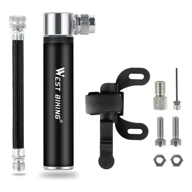 Mini Inflador De Mano Bicicleta / Multiherramientas 120psi