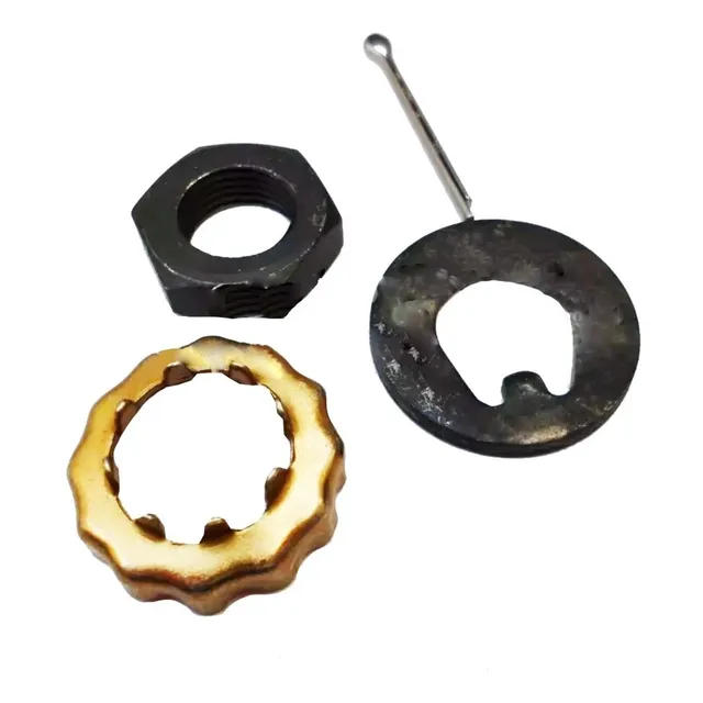 Tuerca Punta De Eje Ford Taunus Kit Con Arandela Y Seguro