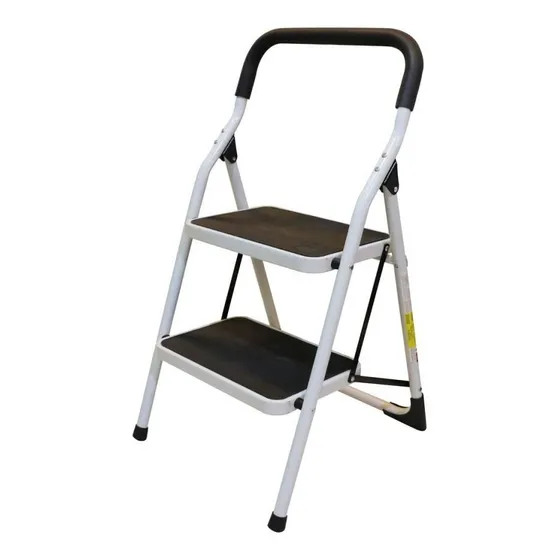Escalera Plegable Tipo Taburete Acero 2 Peldaños Surtek