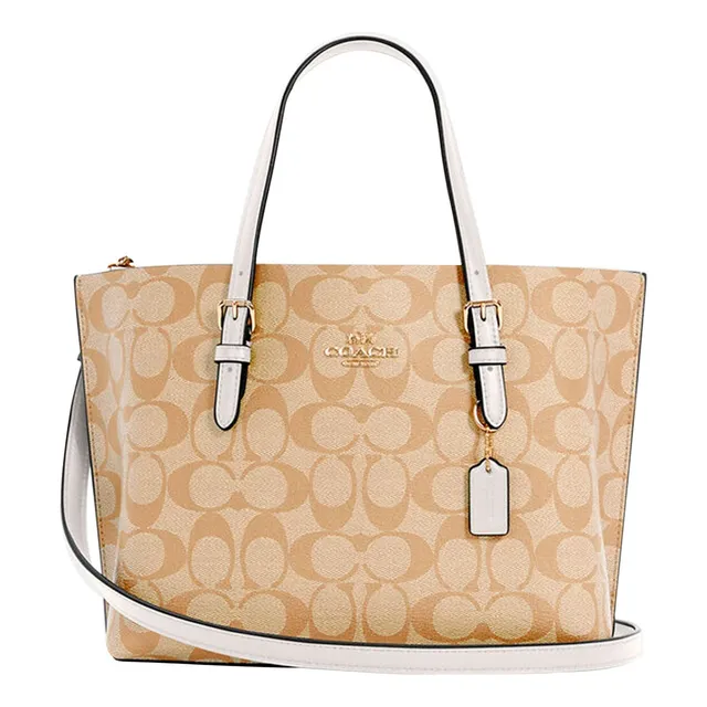 Bolsa Tote Coach Tote Color Caqui
